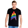 Produktbild Star Trek - Rainbow Pride Logo T-Shirt schwarz
