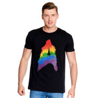 Produktbild Star Trek - Rainbow Pride Logo T-Shirt schwarz