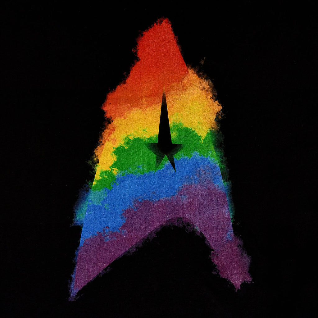 Produktbild Star Trek - Rainbow Pride Logo T-Shirt schwarz