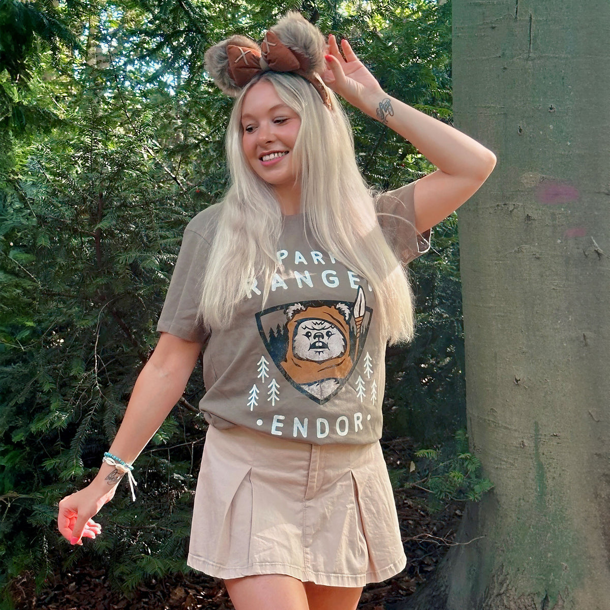 Produktbild Star Wars - Ewok Park Ranger T-Shirt oliv