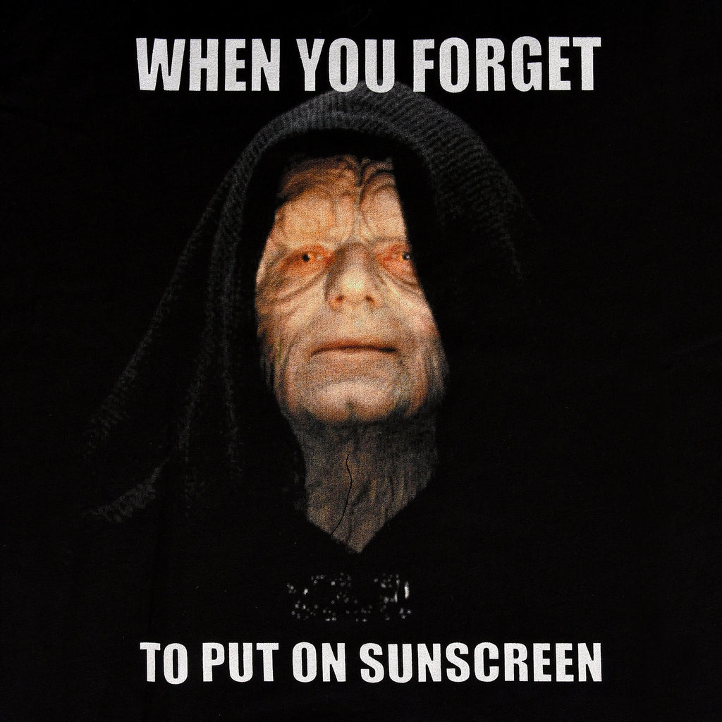 Produktbild Star Wars - Palpatine Sunscreen T-Shirt schwarz
