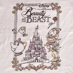 Produktbild Die Schöne und das Biest - Movie Portrait T-Shirt Damen weiß
