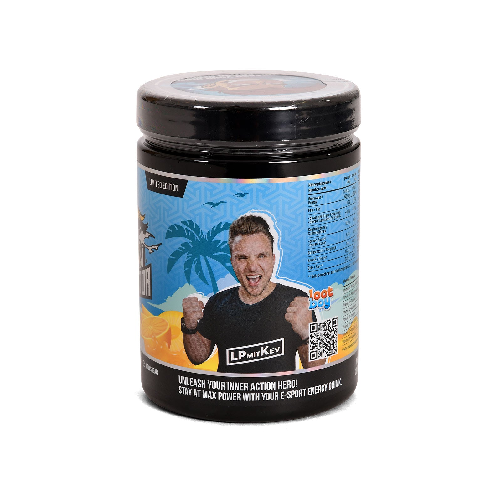 Produktbild LootBoy Imbanator Booster Tropical Getränkepulver