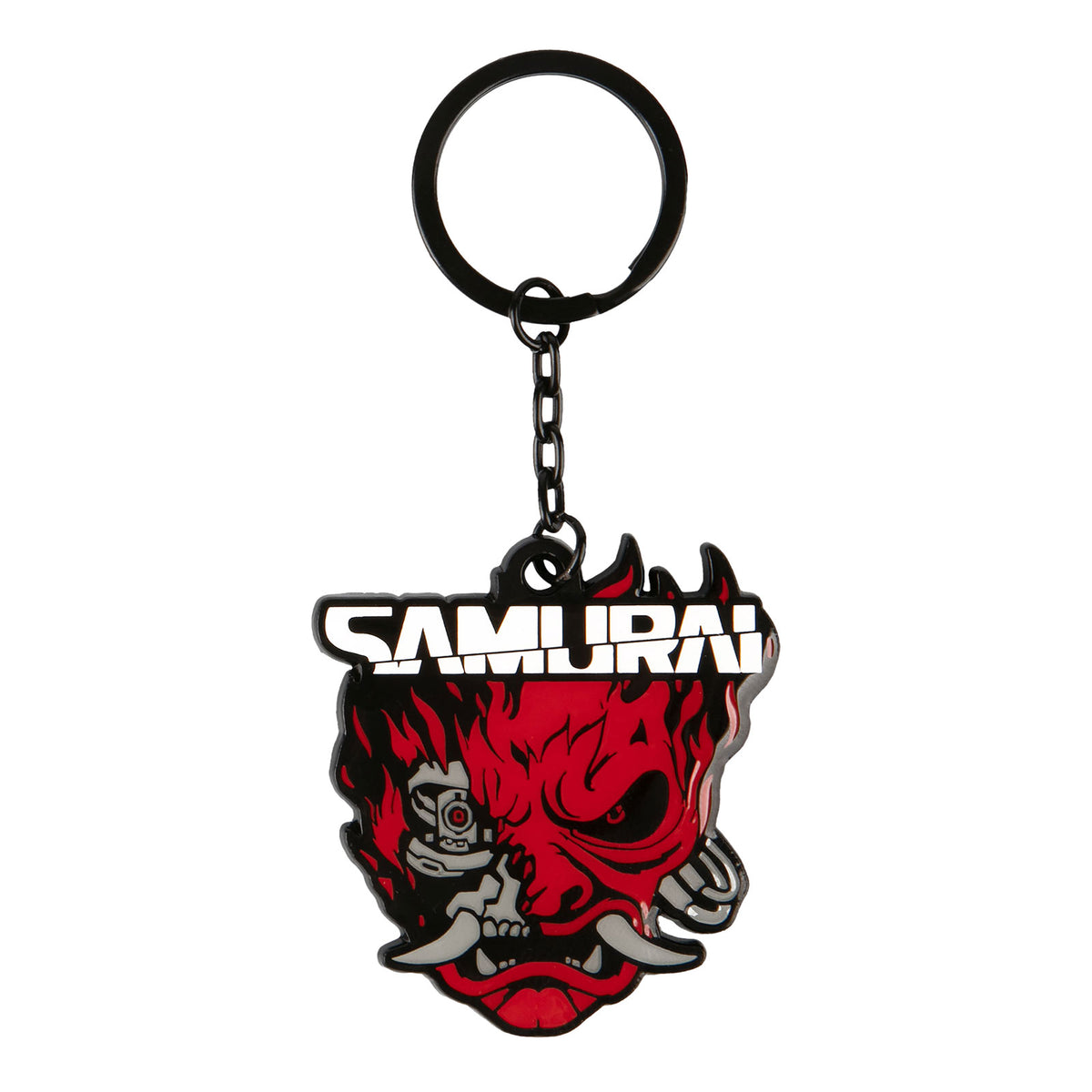 Produktbild Cyberpunk 2077 - Samurai Logo Schlüsselanhänger