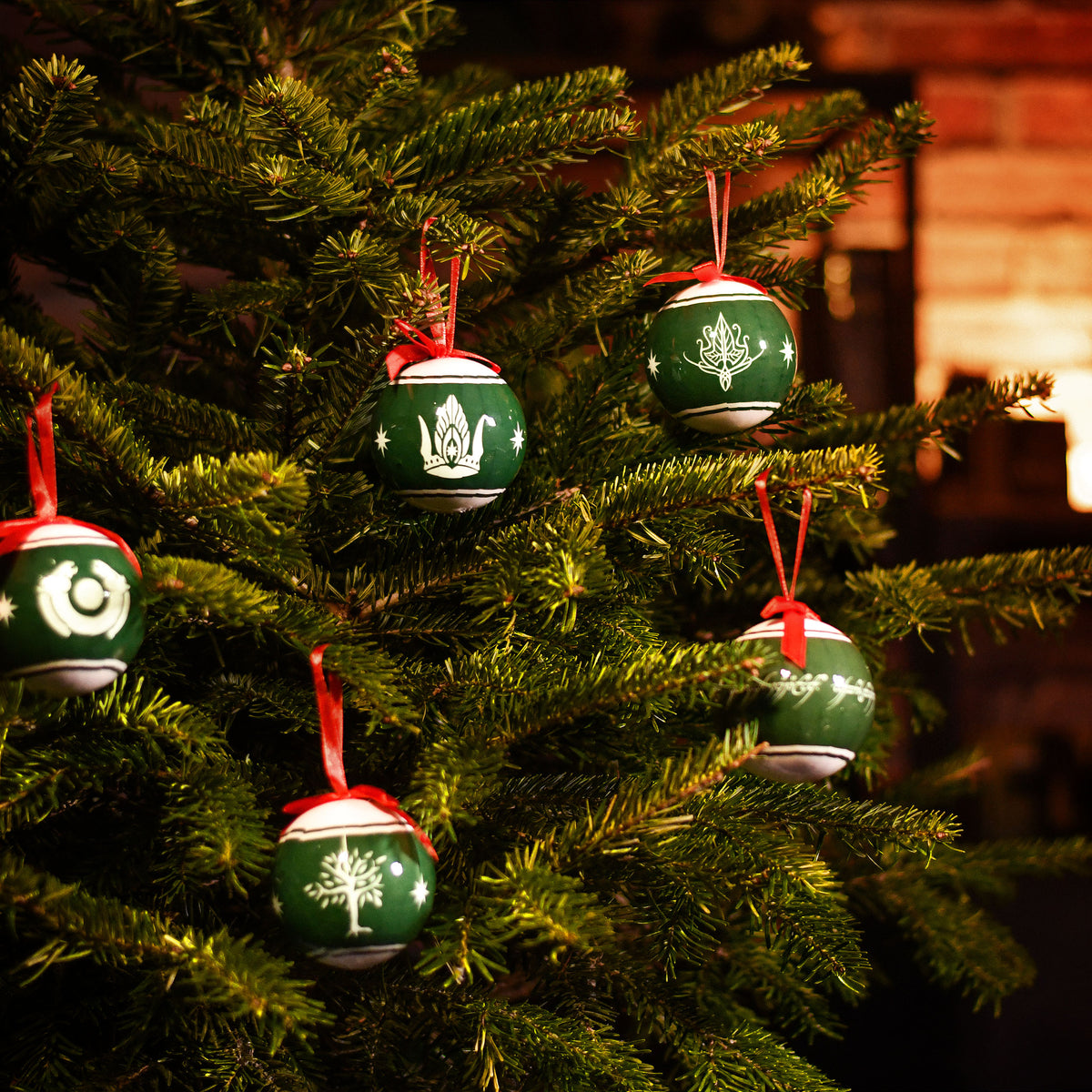 Produktbild Der Herr der Ringe - Mittelerde Weihnachtsbaumkugeln 14tlg