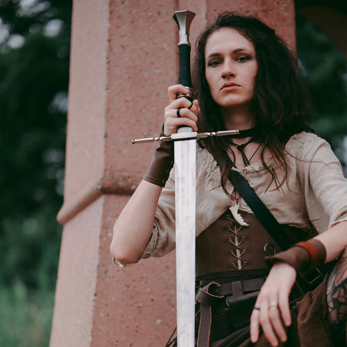 Produktbild Geralt von Riva Stahlschwert Replik mit Scheide für Witcher Fans