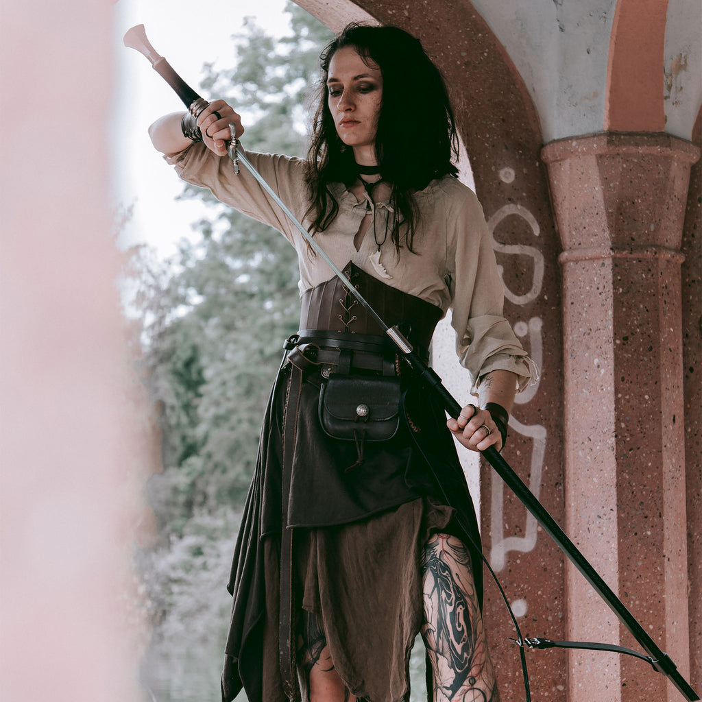 Product image Geralt of Rivia Steel Sword Replica with Scabbard for Witcher Fans