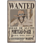 Product image One Piece - Wanted Luffy & Ace Poster 2-piece Set