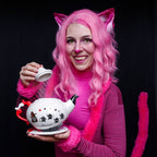 Produktbild Alice im Wunderland - Herzkönigin Teekanne mit Untertasse