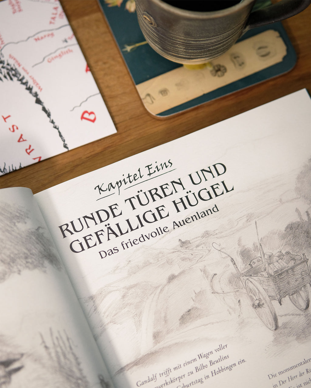 Produktbild Reise durch Mittelerde - Illustrationen von Beutelsend bis Mordor