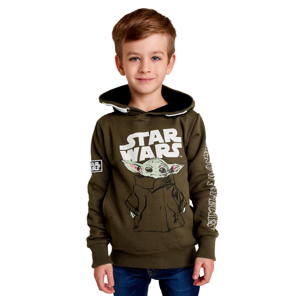 Produktbild Grogu Kinder Hoodie grün - Star Wars The Mandalorian