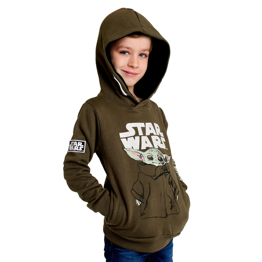 Produktbild Grogu Kinder Hoodie grün - Star Wars The Mandalorian