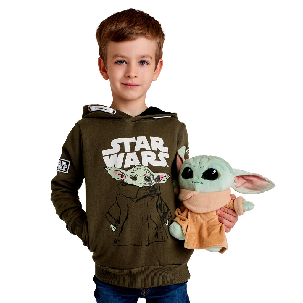 Produktbild Grogu Kinder Hoodie grün - Star Wars The Mandalorian