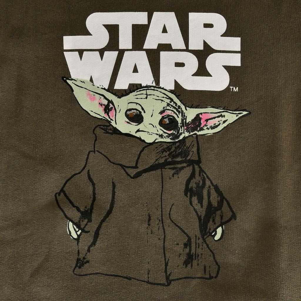 Produktbild Grogu Kinder Hoodie grün - Star Wars The Mandalorian