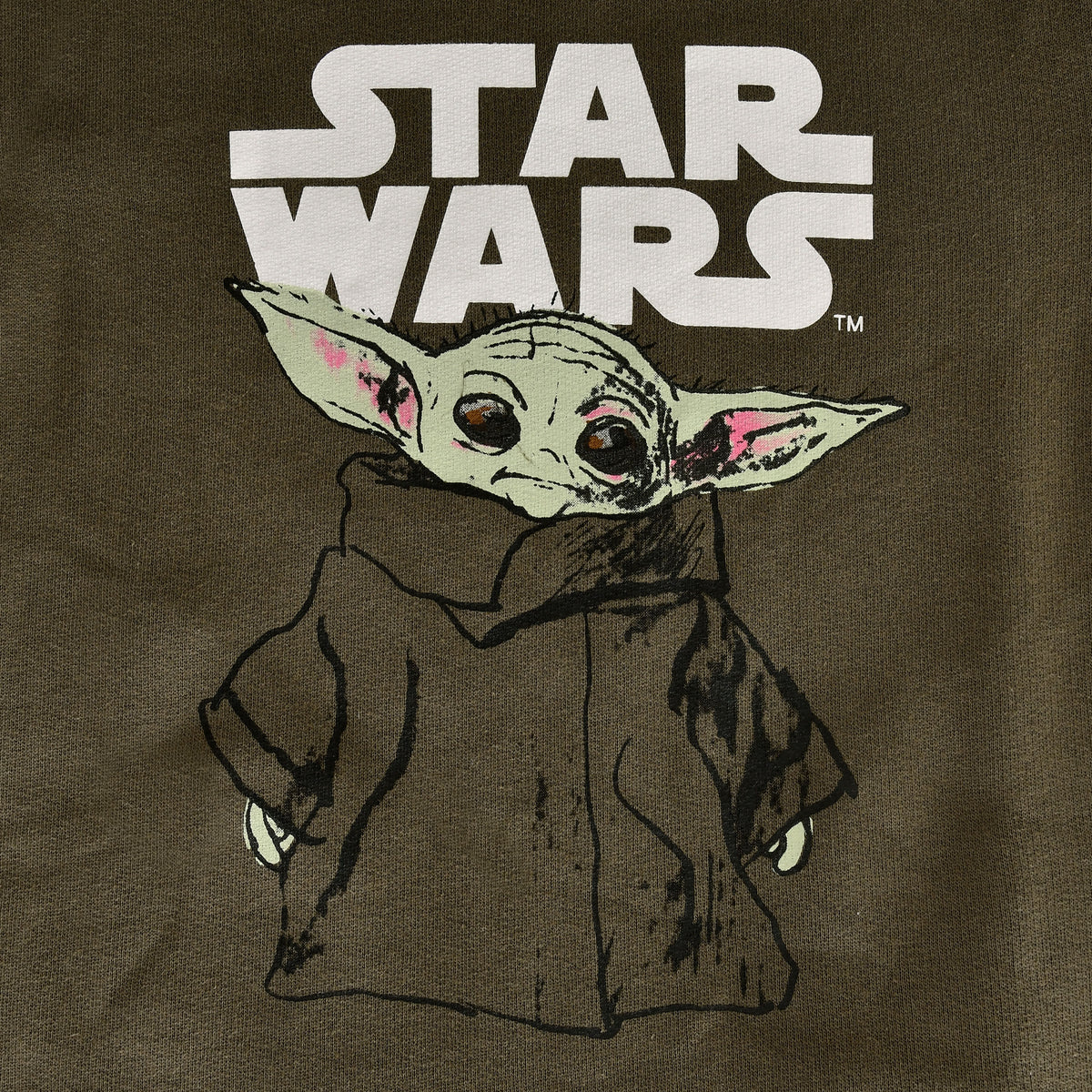 Produktbild Grogu Kinder Hoodie grün - Star Wars The Mandalorian