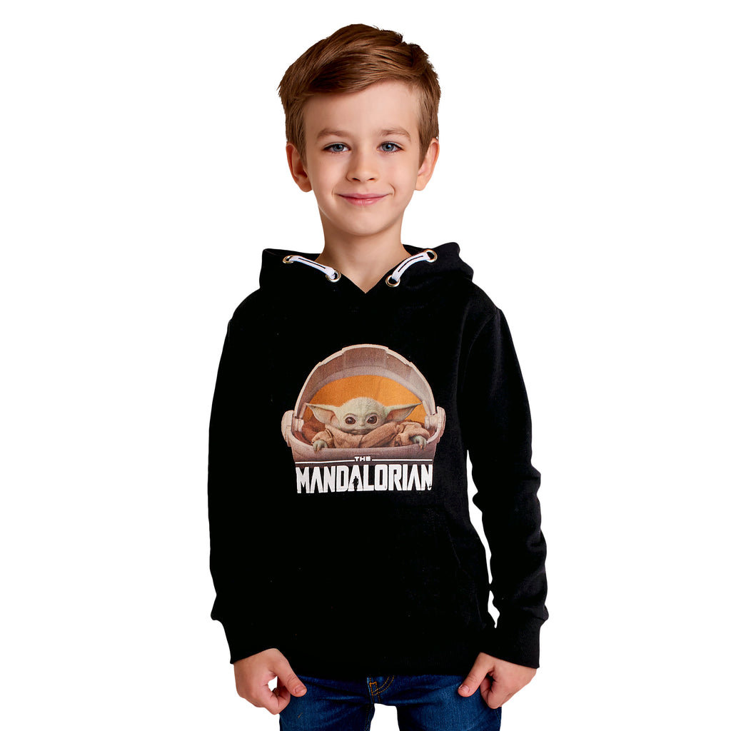 Produktbild The Child Kinder Hoodie schwarz - Star Wars The Mandalorian