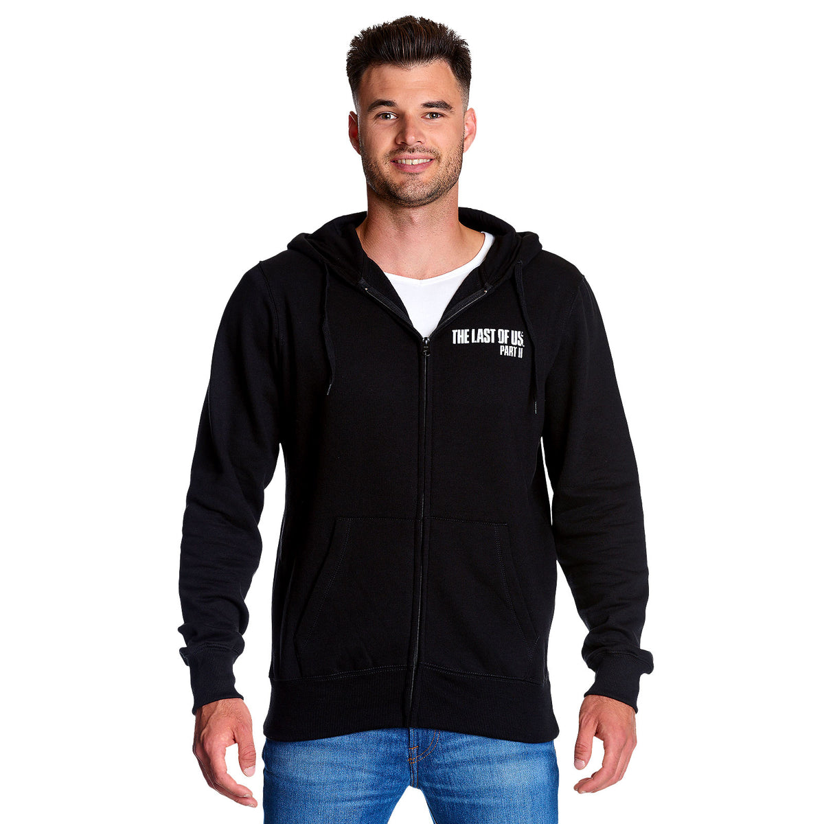 Produktbild The Last of Us - Fireflies Logo Kapuzenjacke schwarz