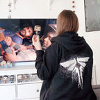 Produktbild The Last of Us - Fireflies Logo Kapuzenjacke schwarz