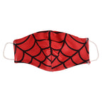 Produktbild Spinnennetz Gesichtsmaske für Spider-Man Fans rot