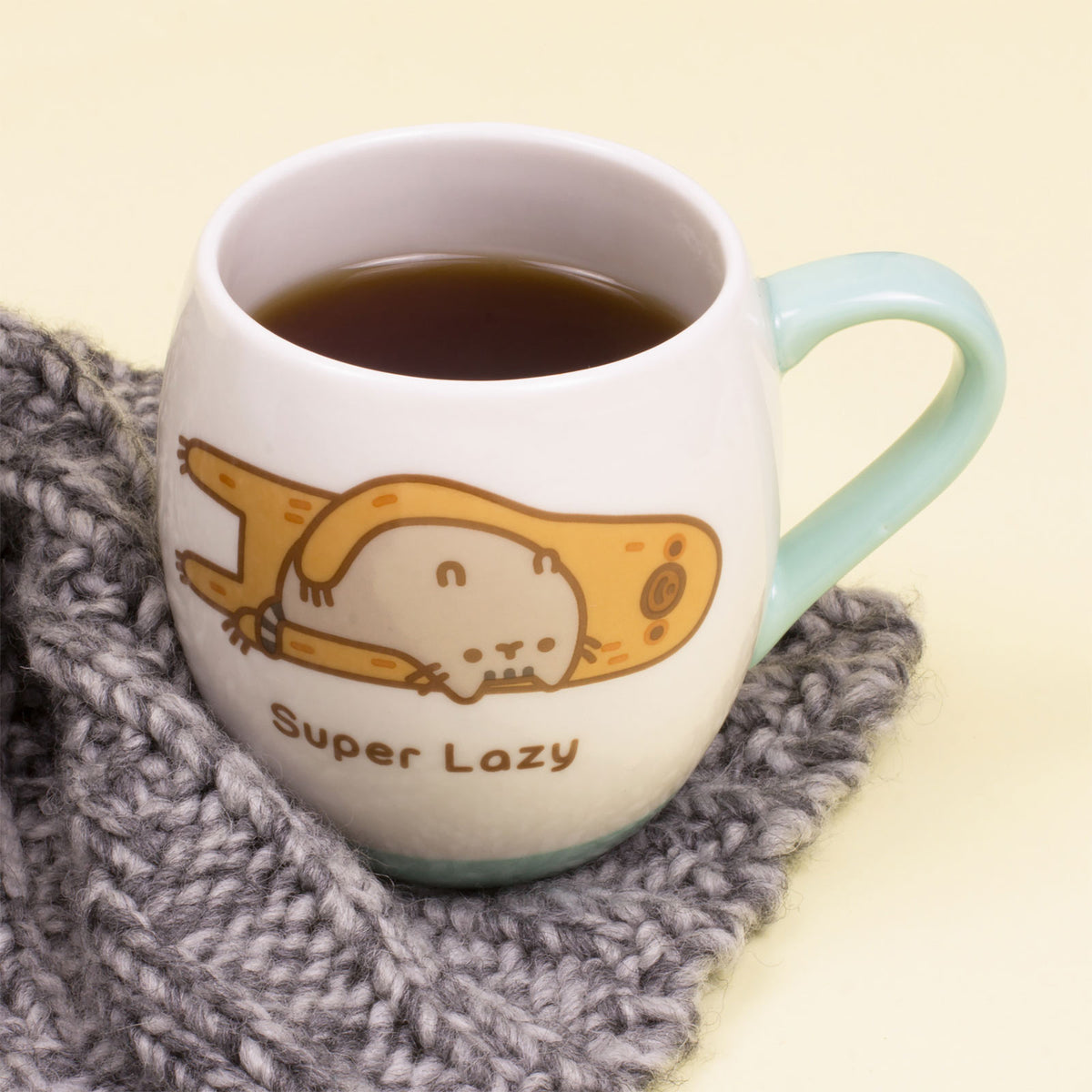 Produktbild Pusheen - Lazy Wärmflasche mit Tasse