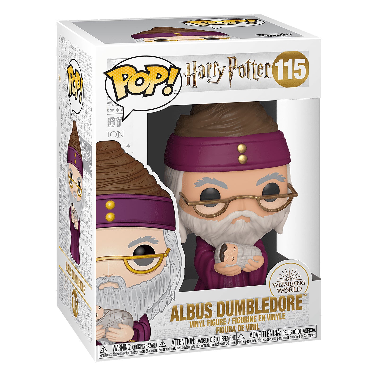 Produktbild Harry Potter - Dumbledore mit Baby Harry Funko Pop Figur