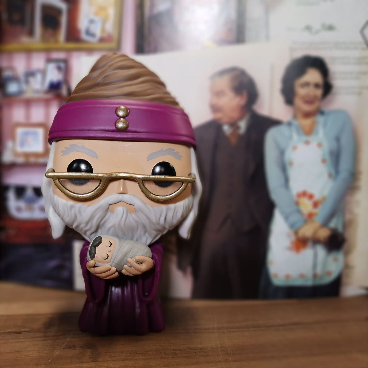 Produktbild Harry Potter - Dumbledore mit Baby Harry Funko Pop Figur