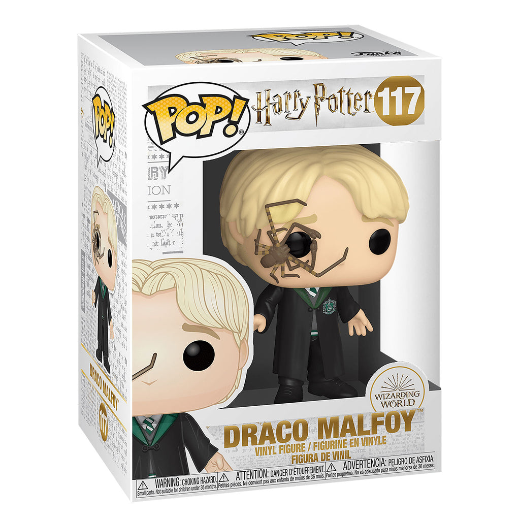 Produktbild Harry Potter - Draco Malfoy mit Spinne Funko Pop Figur
