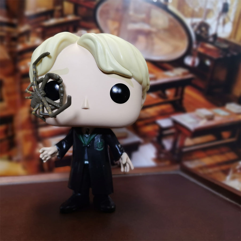 Produktbild Harry Potter - Draco Malfoy mit Spinne Funko Pop Figur
