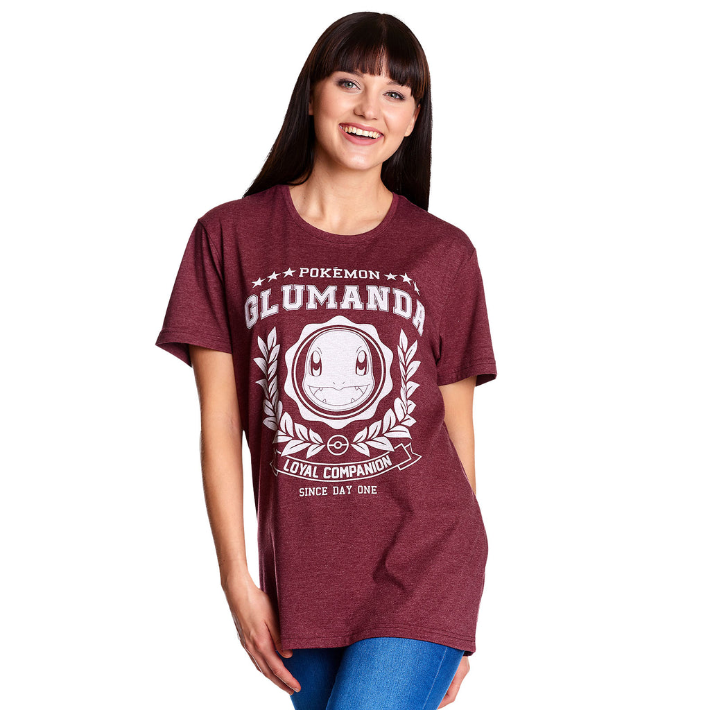 Produktbild Pokemon - Glumanda Loyal Companion T-Shirt rot