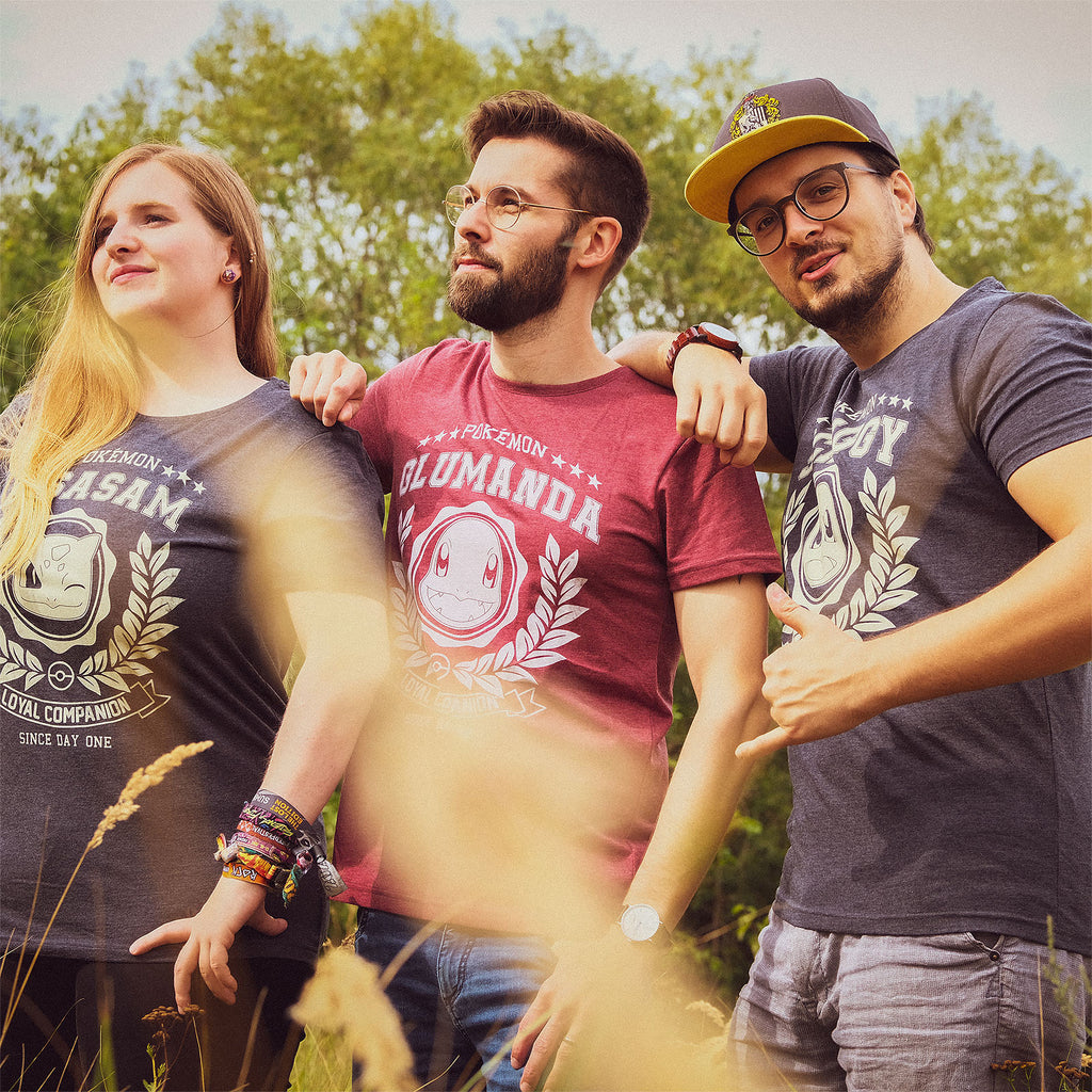 Produktbild Pokemon - Glumanda Loyal Companion T-Shirt rot