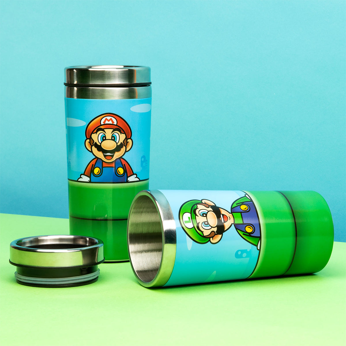 Produktbild Nintendo - Super Mario und Luigi To Go Becher