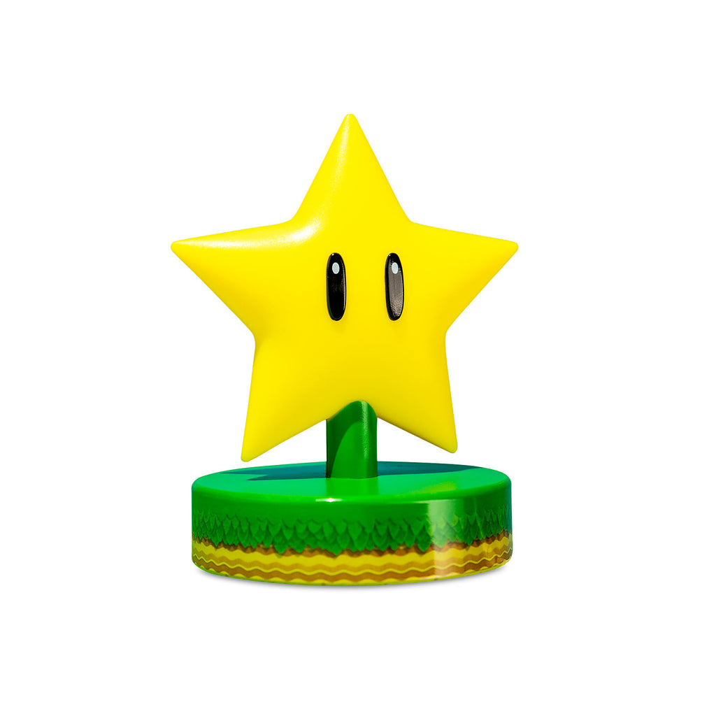 Produktbild Super Mario - Super-Stern Icons 3D Tischlampe