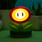 Produktbild Super Mario - Feuerblume Icons 3D Tischlampe