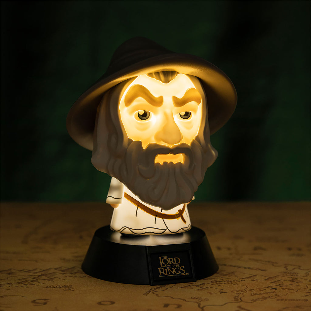 Produktbild Der Herr der Ringe - Gandalf Icons 3D Tischlampe