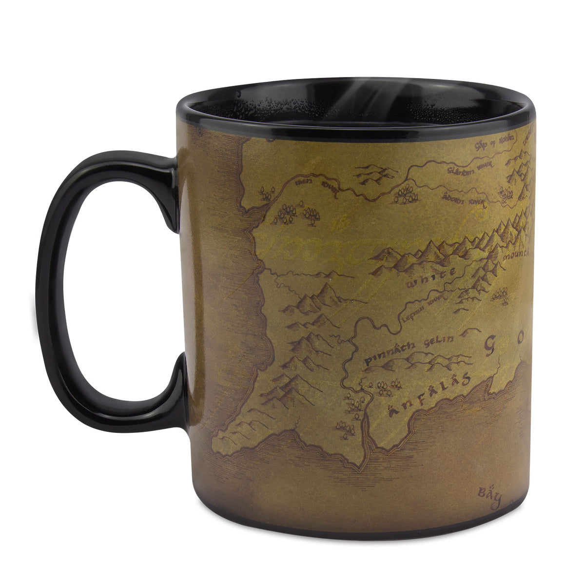 Produktbild Der Herr der Ringe - Mittelerde Thermoeffekt Tasse