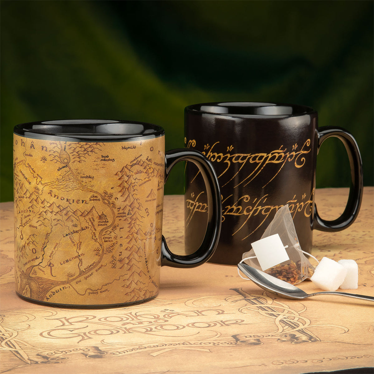 Produktbild Der Herr der Ringe - Mittelerde Thermoeffekt Tasse