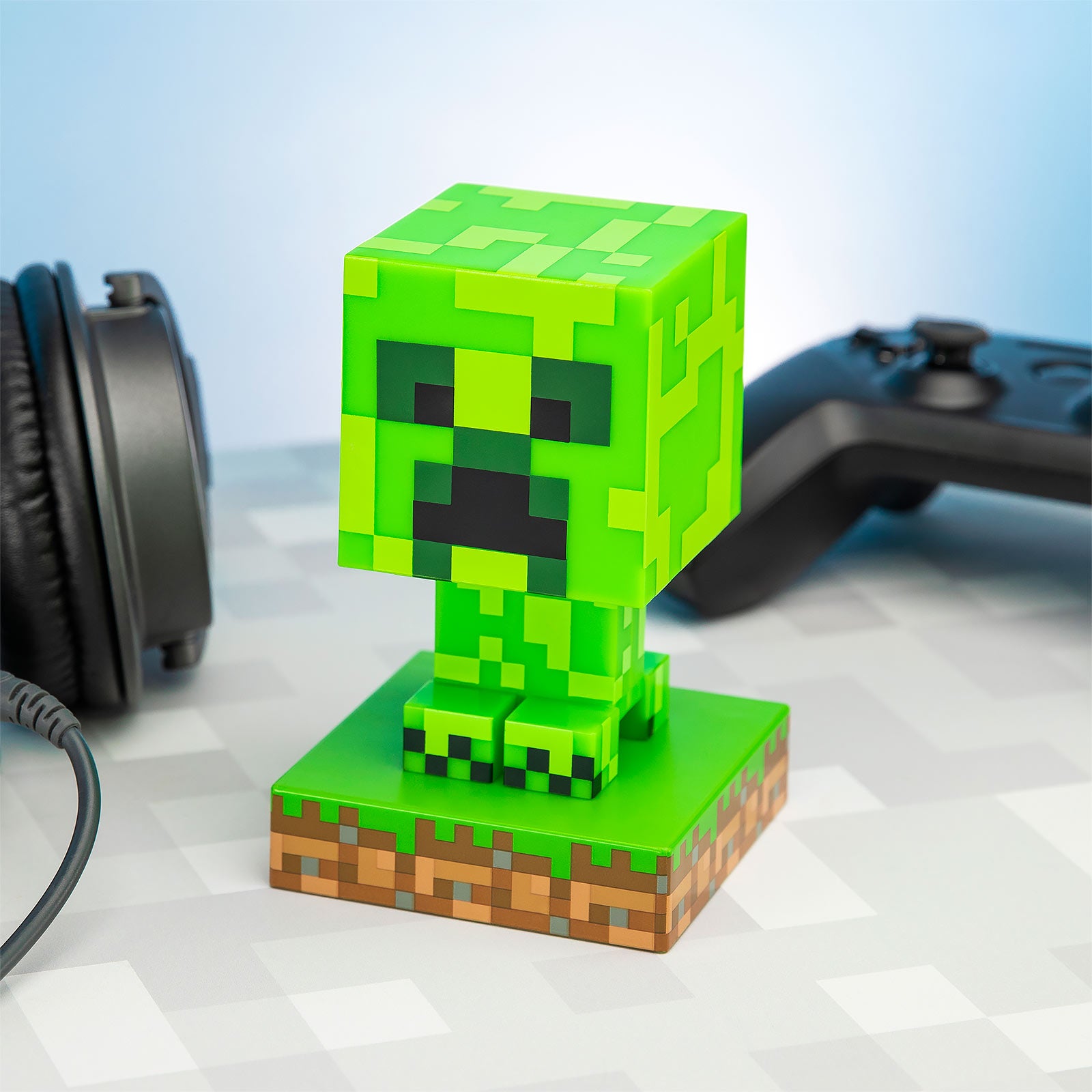 Product image Minecraft - Creeper Icons 3D Table Lamp