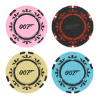 Produktbild James Bond - Casino Royale Poker Chip Untersetzer 4er Set