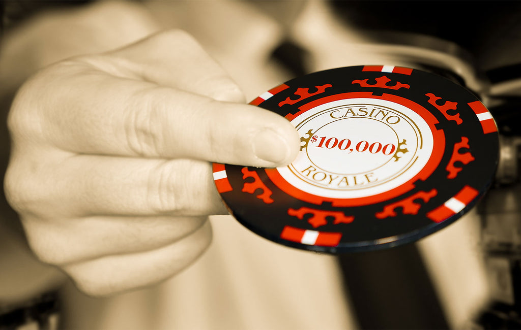 Produktbild James Bond - Casino Royale Poker Chip Untersetzer 4er Set