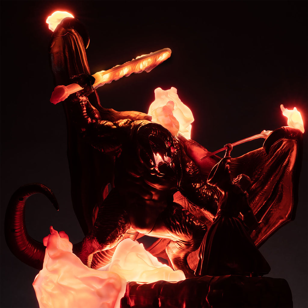 Produktbild Der Herr der Ringe - Balrog vs. Gandalf Tischlampe