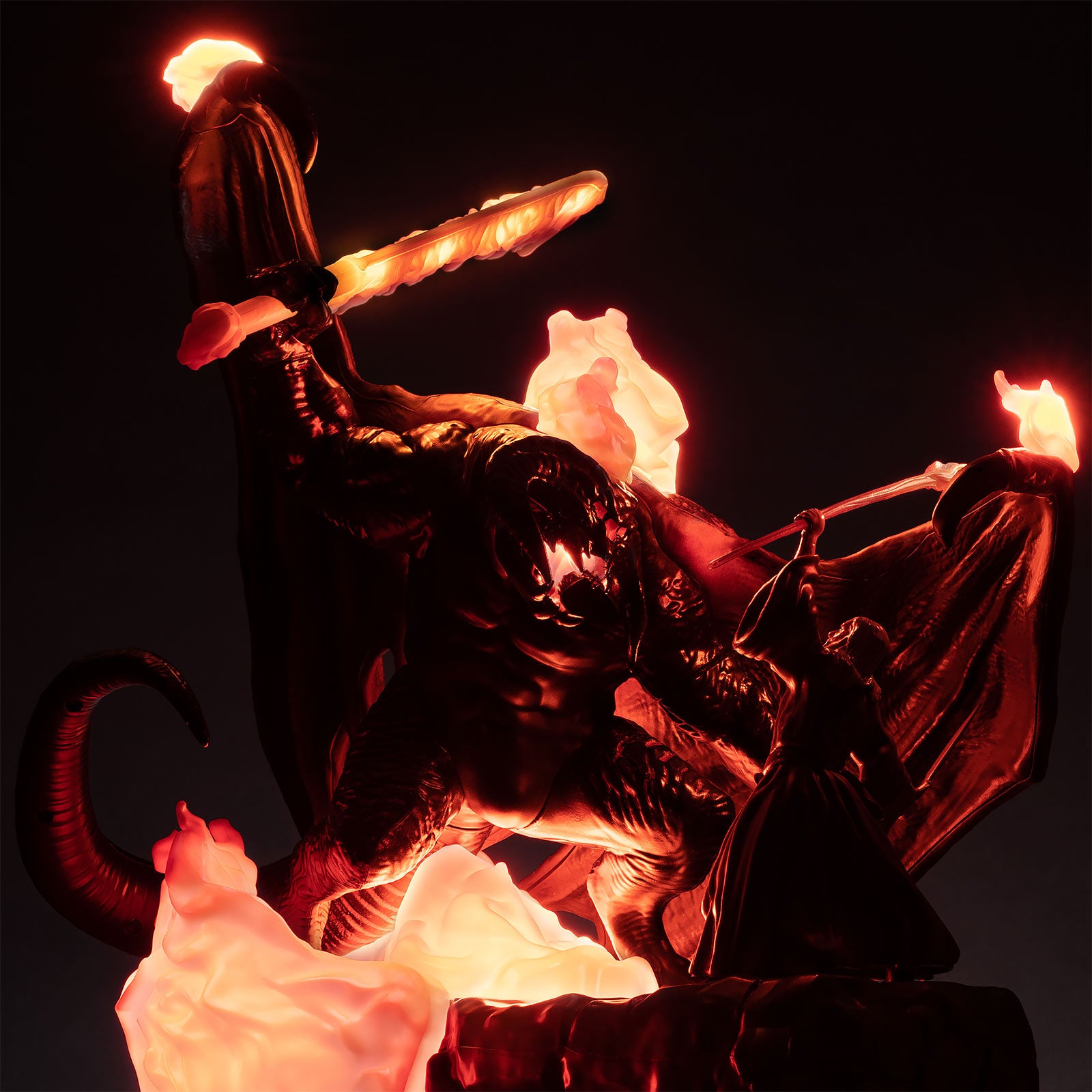 Produktbild Der Herr der Ringe - Balrog vs. Gandalf Tischlampe