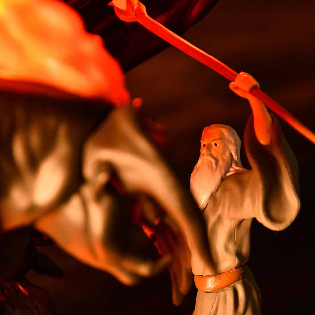 Produktbild Der Herr der Ringe - Balrog vs. Gandalf Tischlampe