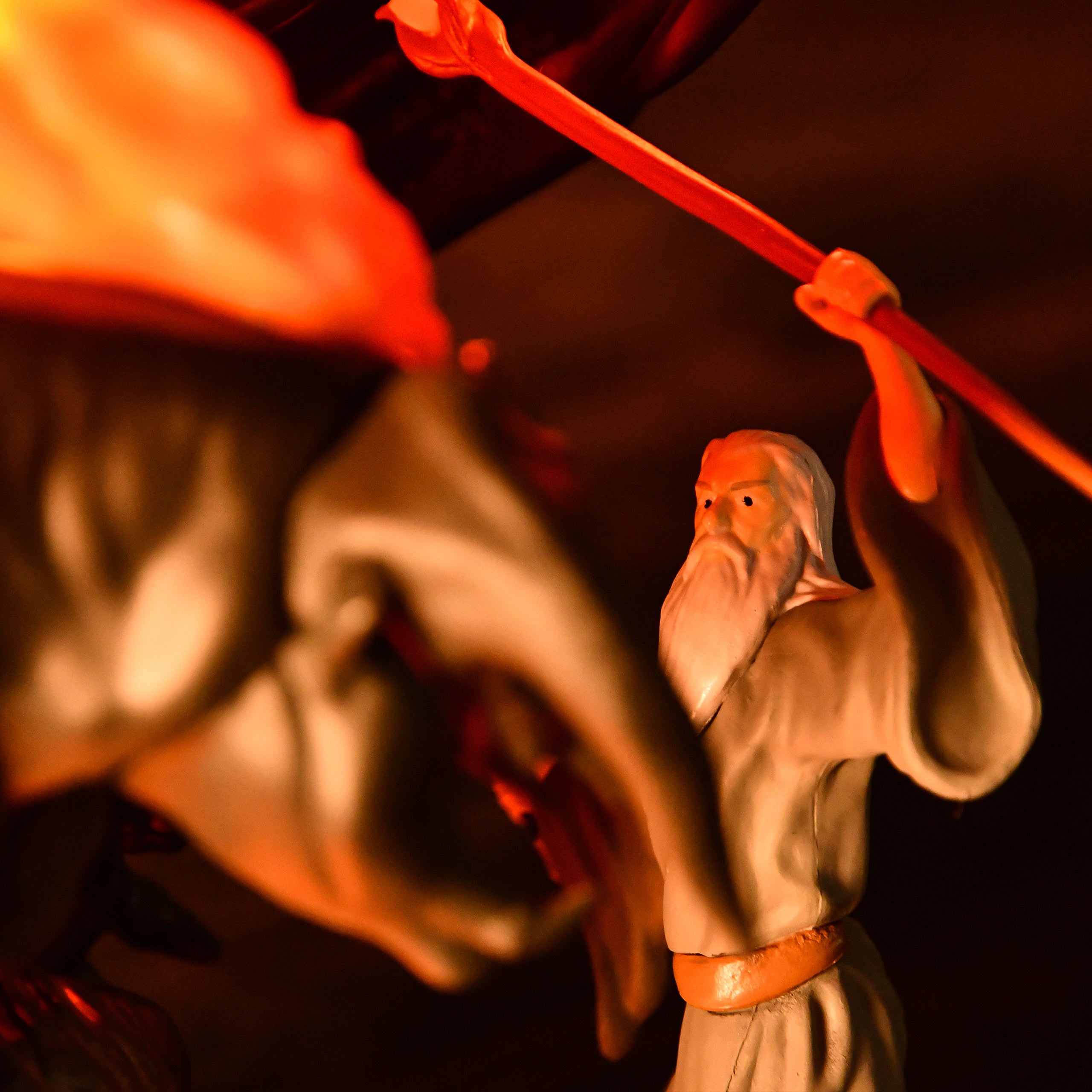 Produktbild Der Herr der Ringe - Balrog vs. Gandalf Tischlampe