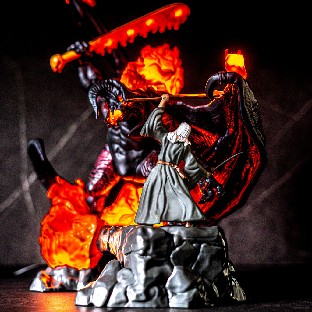 Produktbild Der Herr der Ringe - Balrog vs. Gandalf Tischlampe
