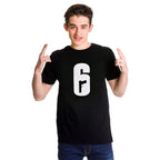 Produktbild Rainbow Six Siege - Logo T-Shirt schwarz