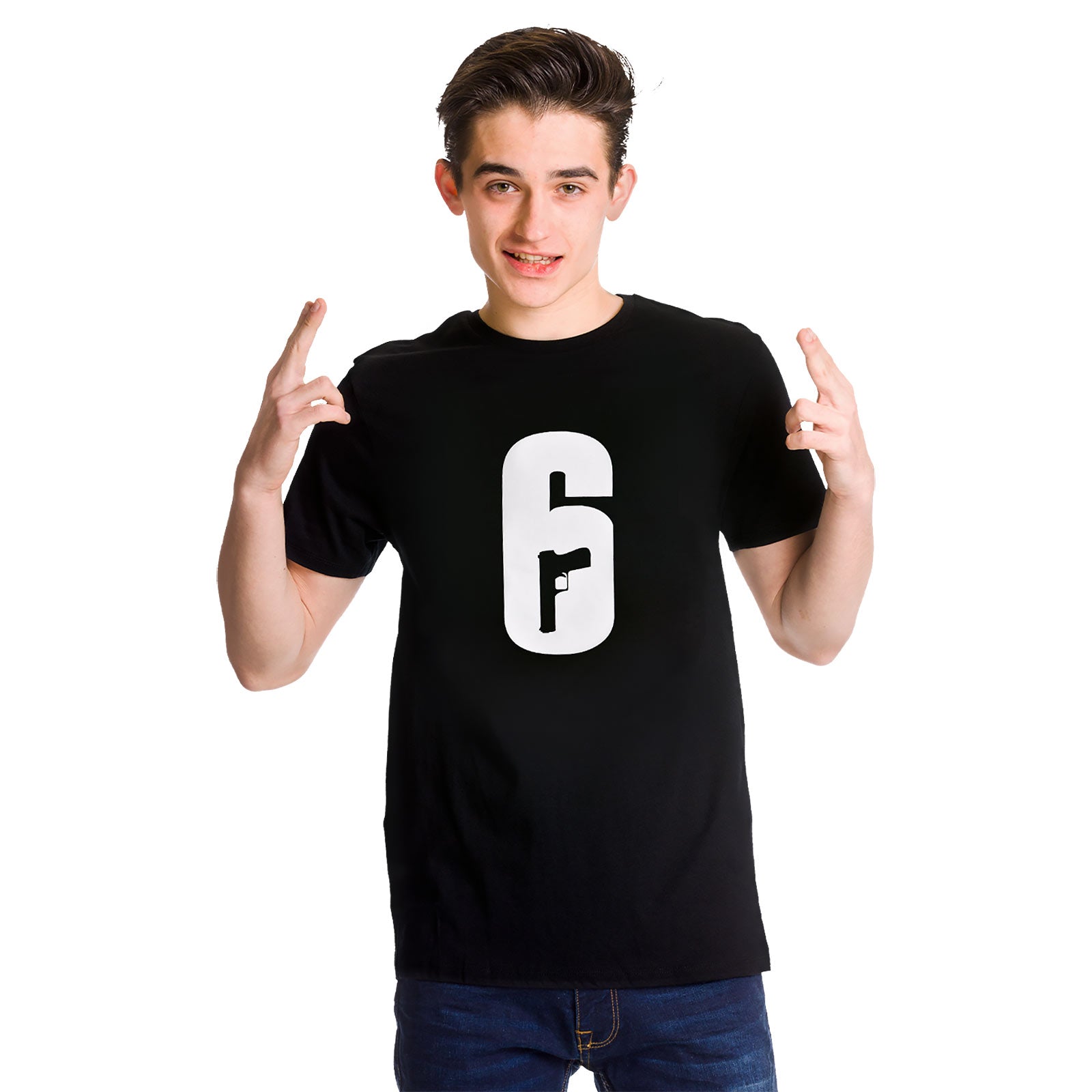 Produktbild Rainbow Six Siege - Logo T-Shirt schwarz