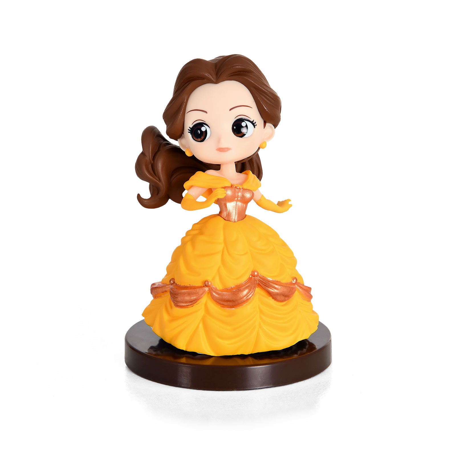 Produktbild Die Schöne und das Biest - Belle mit Ballkleid Q Posket Figur 7 cm