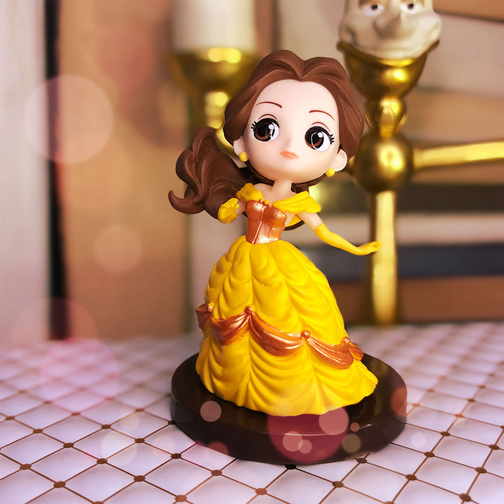 Produktbild Die Schöne und das Biest - Belle mit Ballkleid Q Posket Figur 7 cm