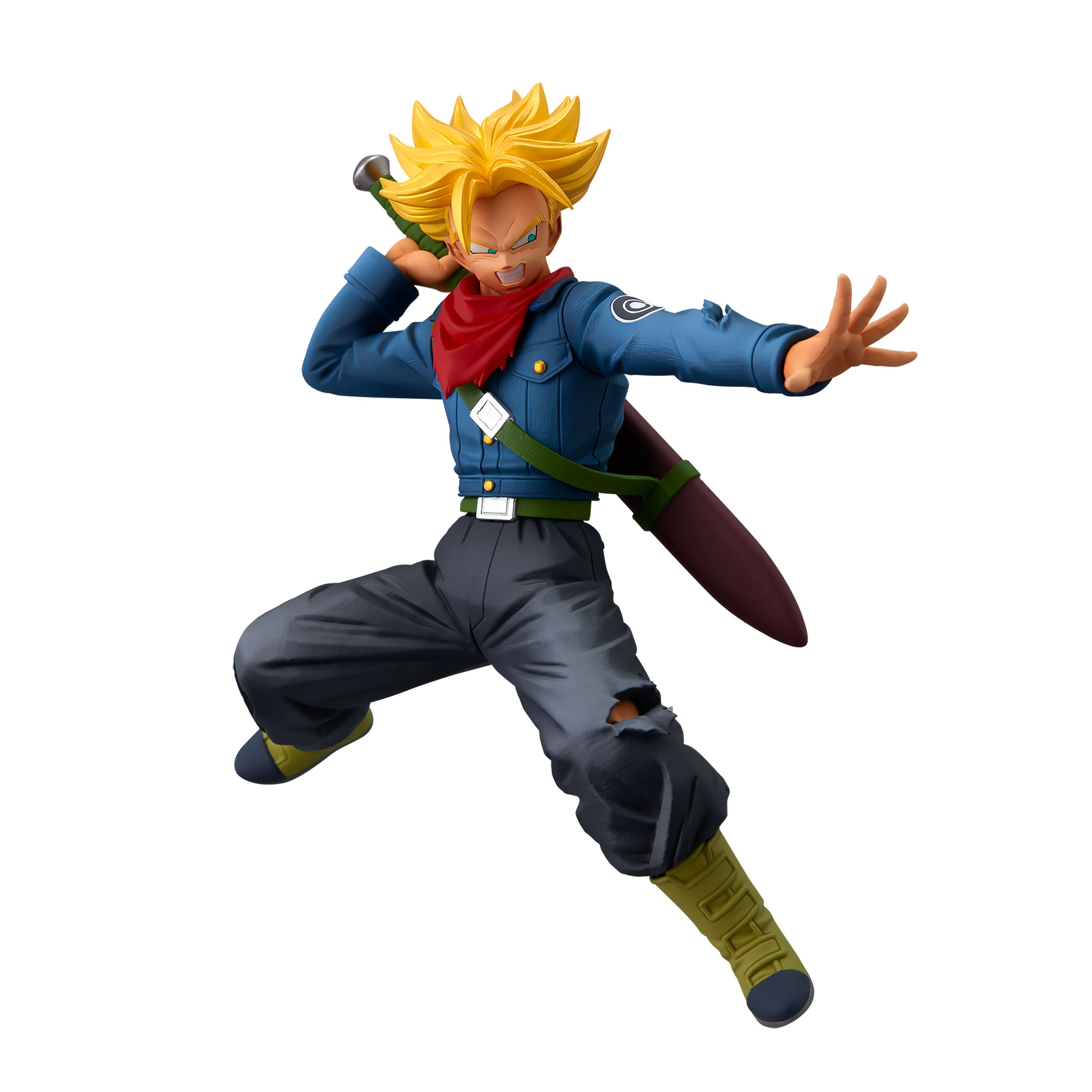 Produktbild Dragon Ball Super - Super Saiyajin Trunks Future Battle Figur 17 cm