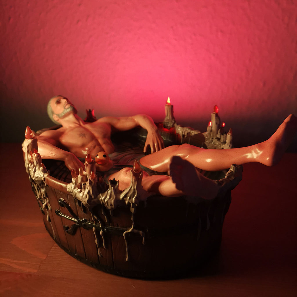 Produktbild Witcher - Geralt von Riva in Badewanne Statue